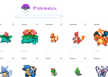 Pokedex — project screenshot
